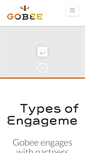 Mobile Screenshot of gobeegroup.com