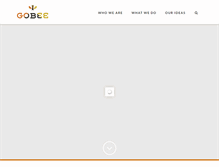 Tablet Screenshot of gobeegroup.com